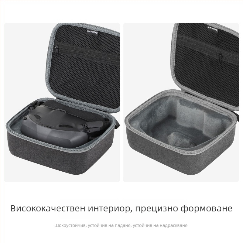 Sunnylife Чанта за съхранение за DJI NEO2, съвместима с очила N3 с детектор на движение, PC корпус NE-B936/B937
