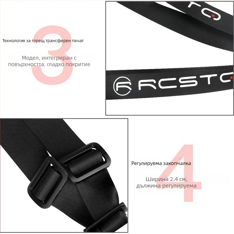 RCSTQ лента за дистанционно за DJI NEO Mini4Pro Avata2, модел 1308100, PA/найлон, с лого, едно щракване