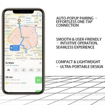 GPS локатор за домашни любимци с Android Google Edition, Bluetooth тракер, съвместим с iOS, ABS корпус