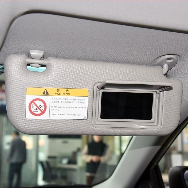 Слънцезащитна козирка за Toyota Corolla 2014-2018 | шарка на райета, вградена инсталация; Марка: chm, Материал: 20213, Съвместимост: Toyota