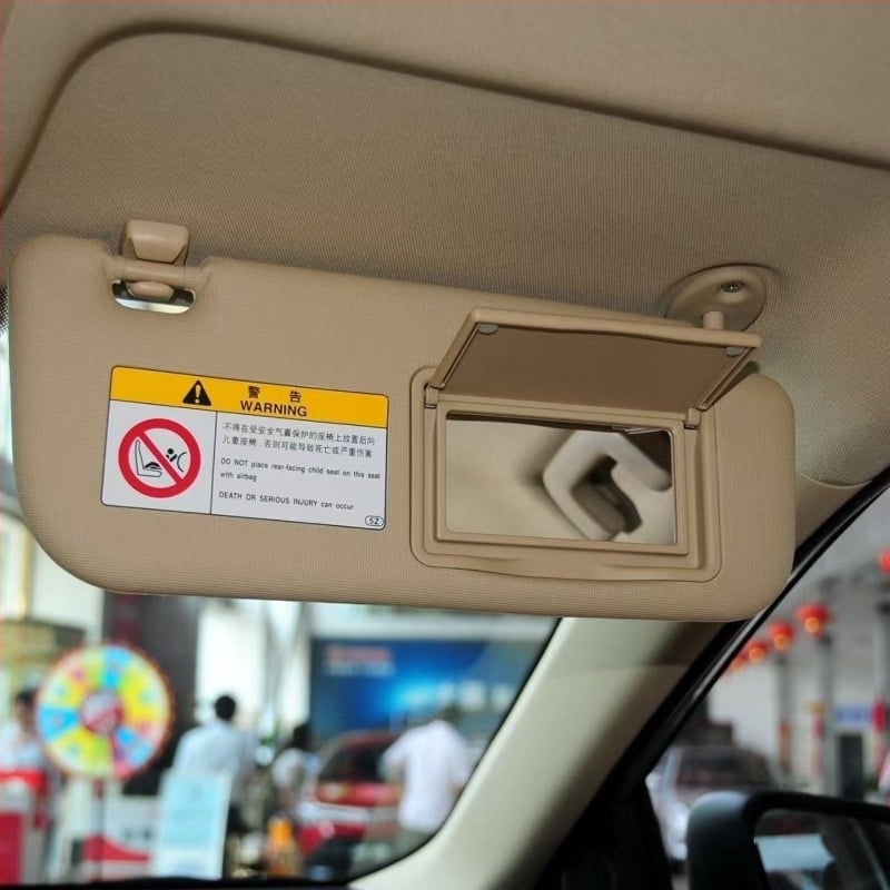 Слънцезащитна козирка за Toyota Corolla 2014-2018 | шарка на райета, вградена инсталация; Марка: chm, Материал: 20213, Съвместимост: Toyota