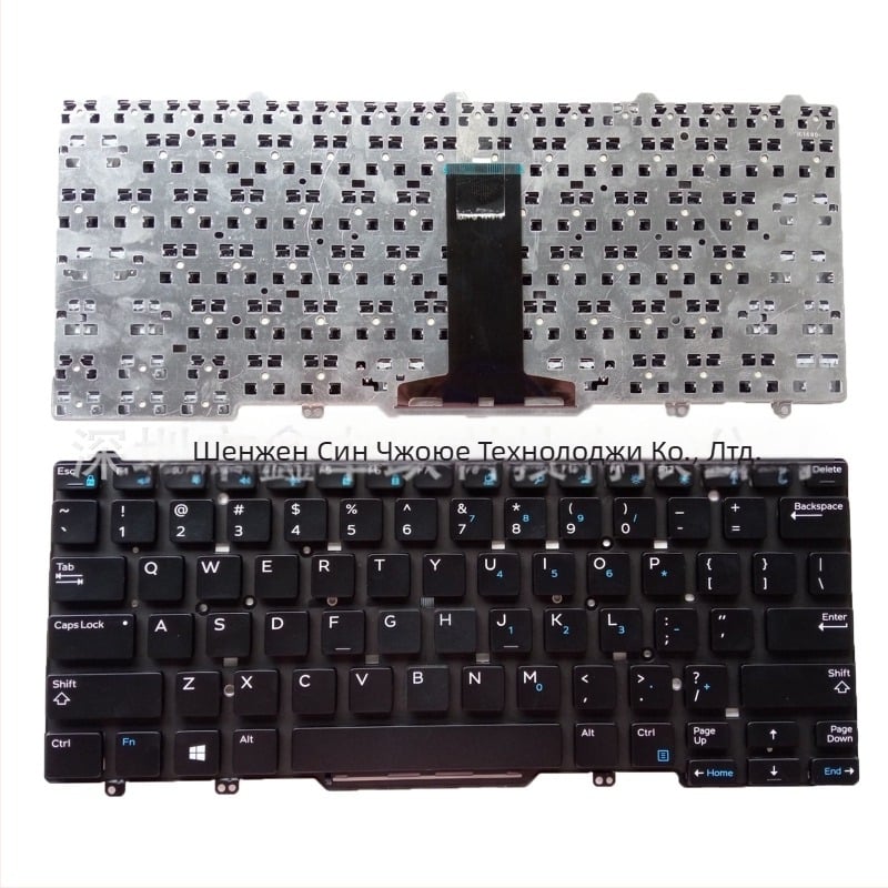 Dell клавиатура за лаптопи, съвместима с модели 3340, 3350, 5480, 5490, E3340, E5450, E7450, E5470 и E74