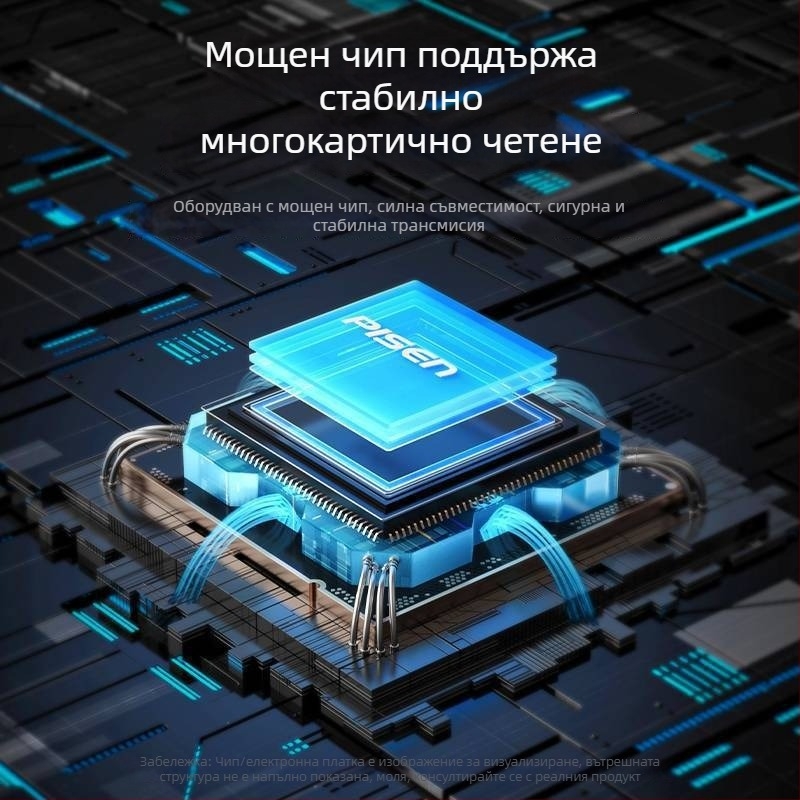 CFexpress четец за карти NJ-HB21, USB 3.2, външен, алуминиева сплав, Windows/Linux/macOS/iOS/Android