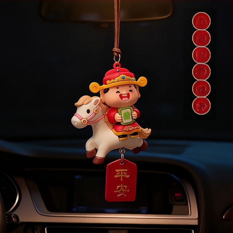 PVC украса за кола - китайски стил, вътрешно декориране, без персонализация