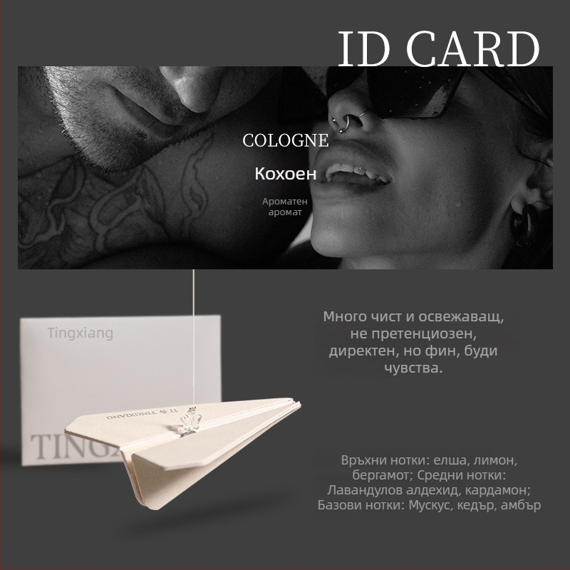 Friendly хартиено самолетче за автомобил – ароматизатор за въздушна решетка, прост стил, автомобилна украса