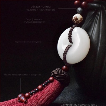 Автомобилно окачено украшение от сплав, карикатурен стил, ароматизираща функция