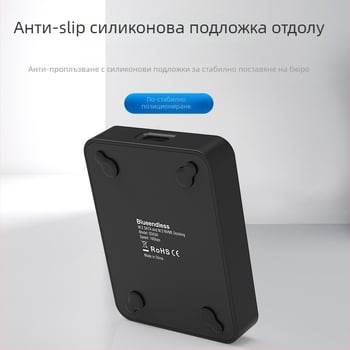 Двоен SATA/NVMe протокол — високоскоростен четец и док за M.2 SSD, алуминиева сплав, 2TB, 10Gbps