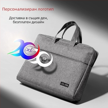 Делов портфейл от Oxford плат със цип — Three Benevolence (Марка: Three Benevolence; Материал: Oxford плат; Тип затваряне: цип)