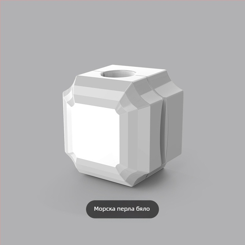 Настолен кабелен организатор с магнитно привличане, модел 24630, пластмасов, подходящ за кабели за данни, зарядни кабели и домашни проводници