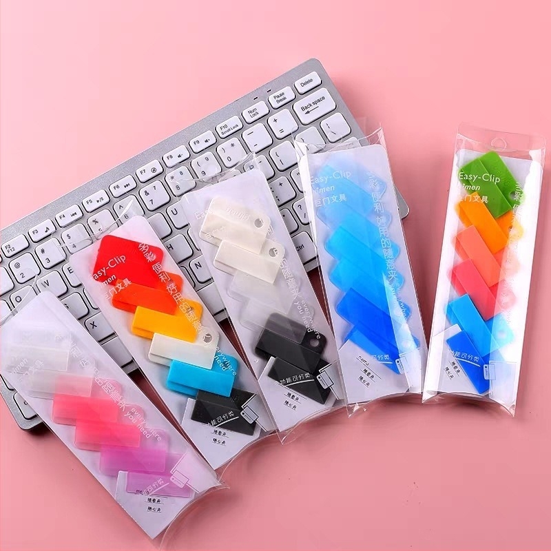 Giant Gate Snack Clip, пластмасов, набор от 6 клипа, многофункционален клип за запечатване и организиране на файлове