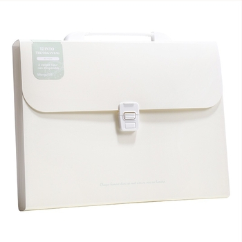 Guigu A4 преносим многослоен акордеонен файлов органайзер, 12 секции, PP материал, 0.6 мм