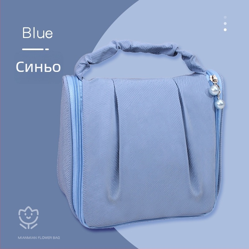 Козметична чанта за жени, Oxford плат, водоустойчива, подплата Nylon, ежедневна употреба, стил национален тренд