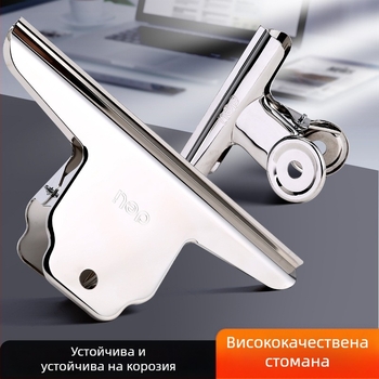 Deli голям клип от неръждаема стомана с форма планина и пеперуда, модели 9531–9534