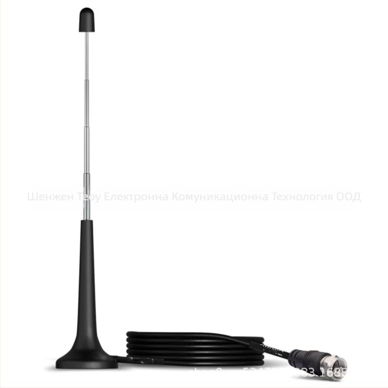 Qiyuntong FM DAB TV антена с пръчка за HiFi AV приемник със вакуумна чашка