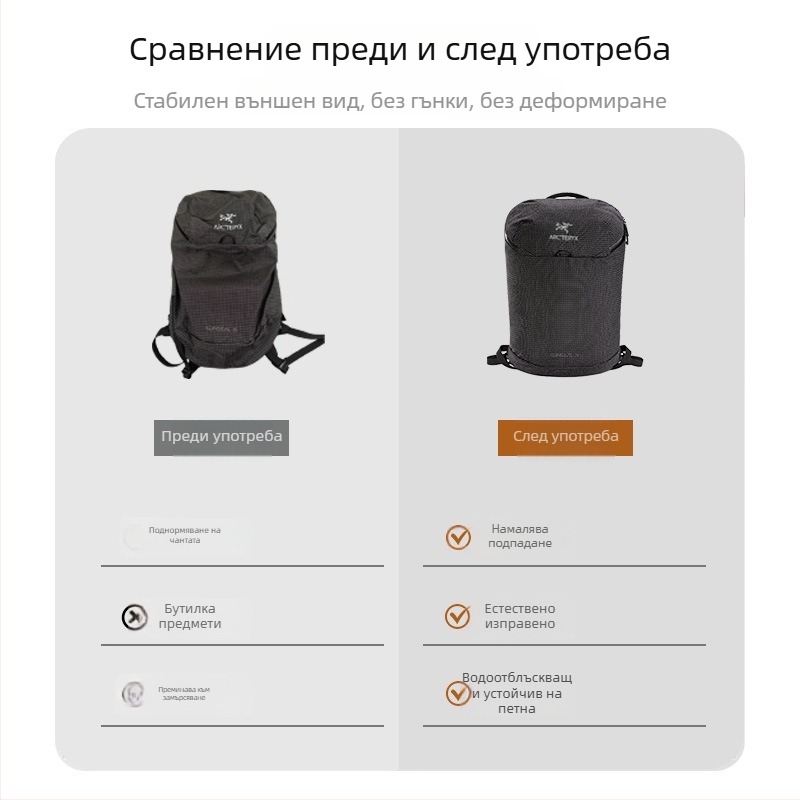 Arc'teryx Konseal ранична подплата Dupont paper (ежедневна употреба, пътуване за свободното време, унисекс)