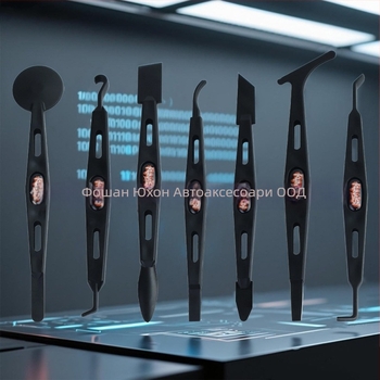 Coolness Комплект за скрепер и подрязване на автомобилен филм с магнитен ръб, PP материал, персонализация налична