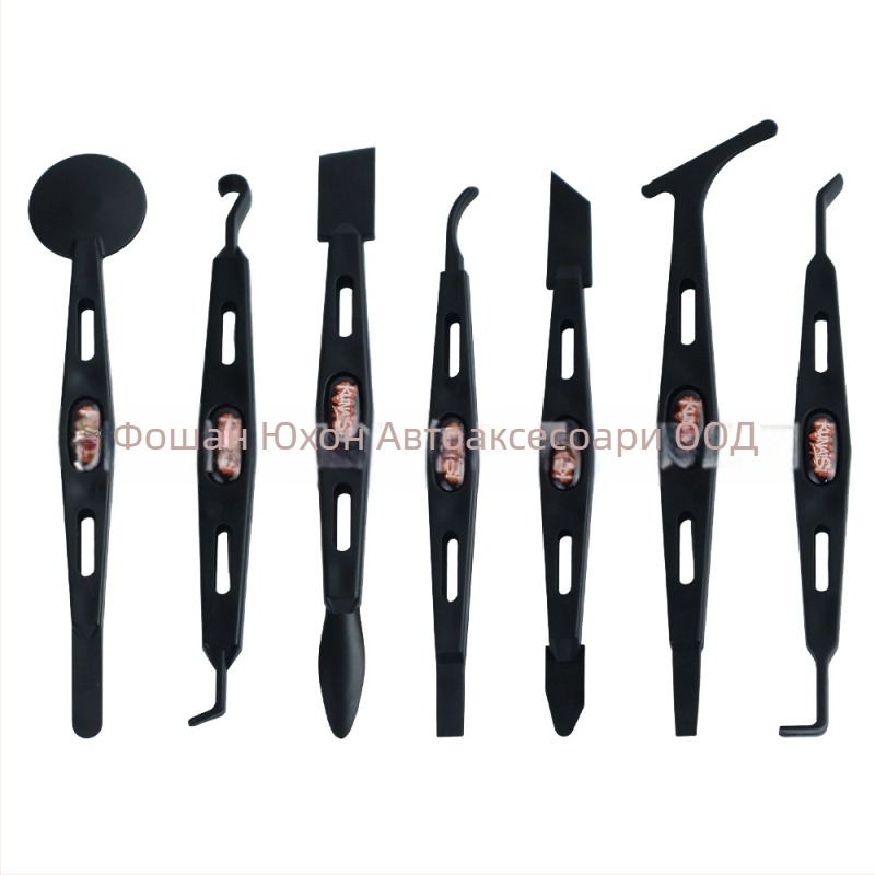 Coolness Комплект за скрепер и подрязване на автомобилен филм с магнитен ръб, PP материал, персонализация налична