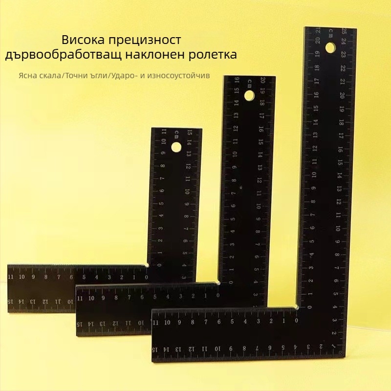 Tang's бакелитен L-тип правоъгълен ъгломер, диапазон на измерване 200