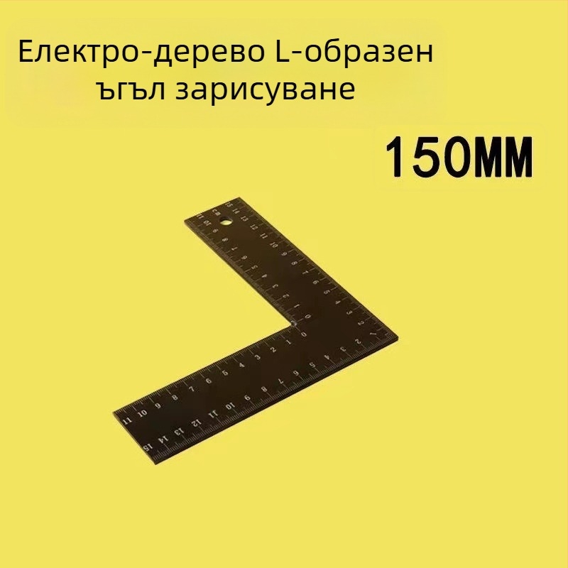 Tang's бакелитен L-тип правоъгълен ъгломер, диапазон на измерване 200