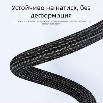 Youpinte Автомобилна помпа за въздух с цифров дисплей, 12V, 280W+, презареждаща се батерия, 45 л/мин