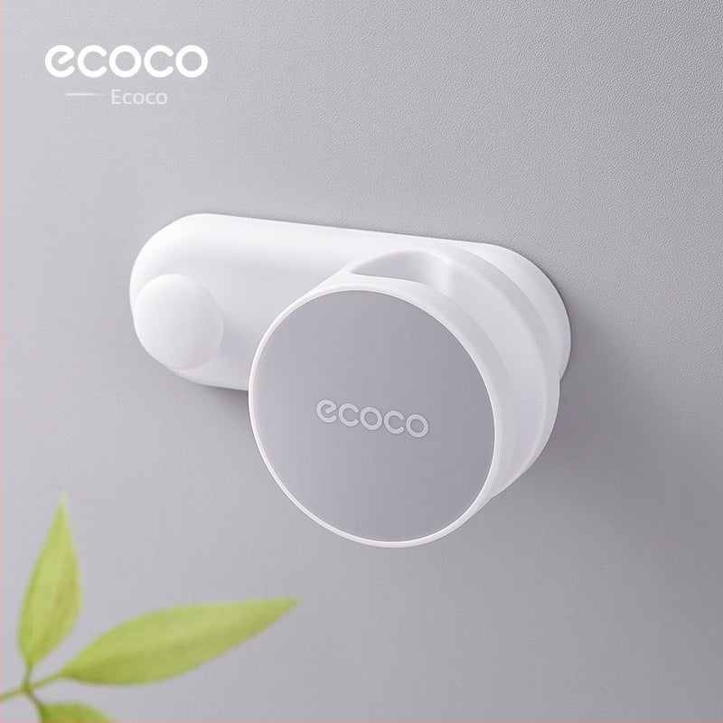 Душ държач с вакуумна чашка, регулируем, без пробиване, пластмасов, за баня