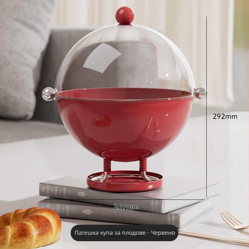 Плодова чиния (пластмаса, външен стил, прост стил, пусната през 2024 г.)