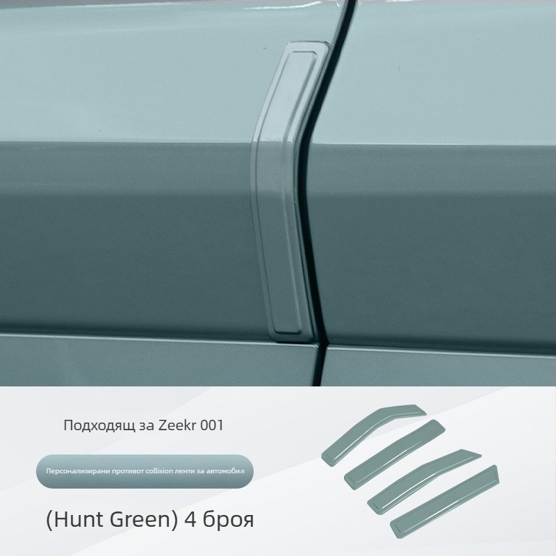 Антиударна лента за врата — Parker, ABS пластмаса, модел Jixi 001, съвместима с Jiyu 001