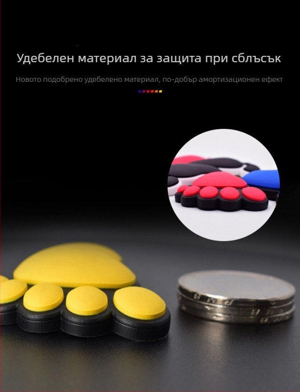 Meihang PVC предпазна лента за автомобил, универсална, Ankle anti-collision stickers