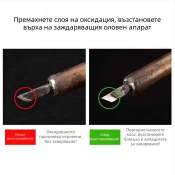 Паста за ремонт на върха на заваръчния паялник – почистваща паста за възкресяване и отстраняване на окисление, марка Chenzhou Island