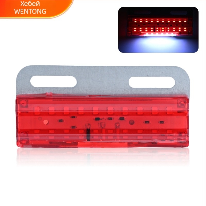 LED странична светлина за ванове, модел LED ground side light, метална конструкция, 12–24V