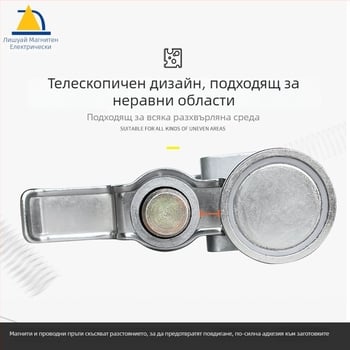 Заваръчен заземителен магнитен клипс MWGC1-200F3Q, Li Shuai; NdFeB материал; MWGC1 серия; 200A заваръчен ток; 30 kg максимална сила на дърпане