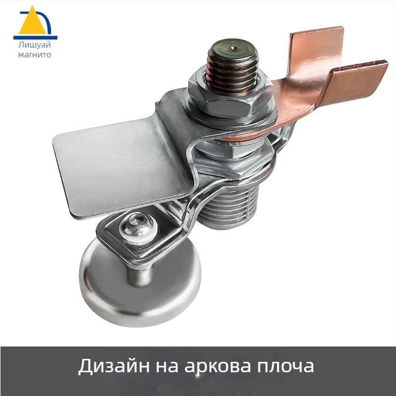 Заваръчен заземителен магнитен клипс MWGC1-200F3Q, Li Shuai; NdFeB материал; MWGC1 серия; 200A заваръчен ток; 30 kg максимална сила на дърпане