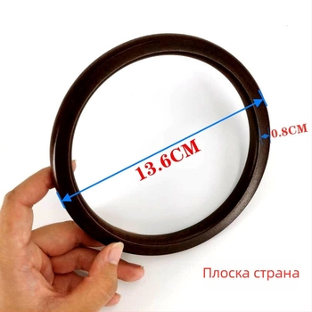 Кръгла дървена тъкана чанта – дамска чанта (код 0726; пролет 2022; материал: дърво; модел: Друго)