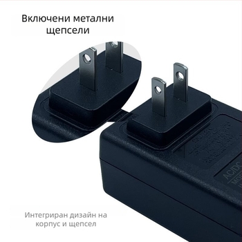 Good jia da 12V DC захранващ адаптер за рутери, камери и сет-топ кутии — изходи 2A, 2.5A или 3A