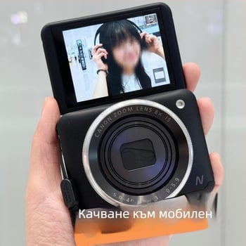 Дигитална камера с CCD сенсор, 1/1.7-инчов размер, 8 MP, 3x оптично увеличение, 2.7-инчов LCD сензорен екран