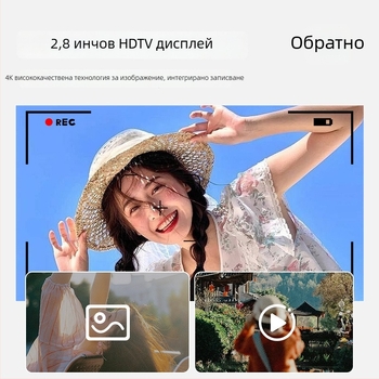 NCNPccd цифров фотоапарат с 64 MP сензор, 16x оптично увеличение, фиксиран обектив, оптично стабилизиране на образа – HD камера за пътуване