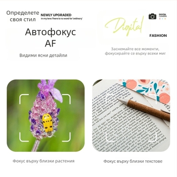 Компактна цифрова камера със CCD сенсор 1/2.3-inch, 8x оптично увеличение, 2.5-inch LCD, максимална резолюция 1280x1024