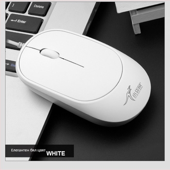 DS919 Оптичен USB кабелен мишок – ултра тънък, антистатичен и антиинтерференционен дизайн – USB интерфейс, 1000dpi