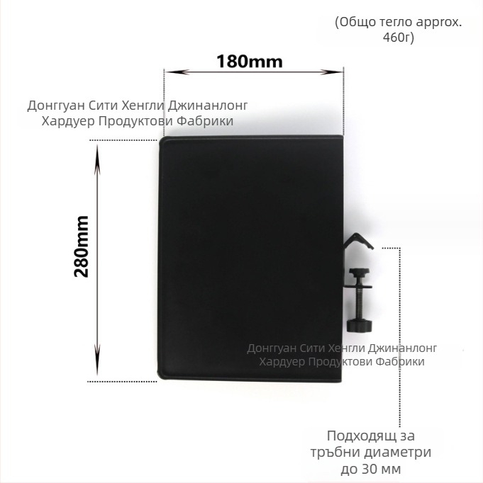 Трипод за фотография със сферичен пан-tilt, модел 8817/8821, CPCC материал, носимост 2-5 кг