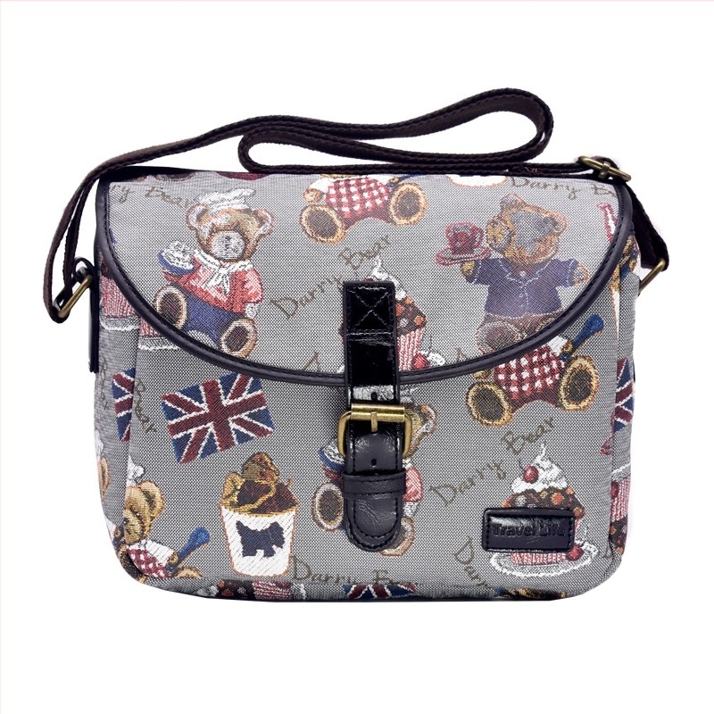 Чанта за фотоапарат SLR от платно – устойчива на износване, подплата от нейлон, модел M80, за цифрови фотоапарати