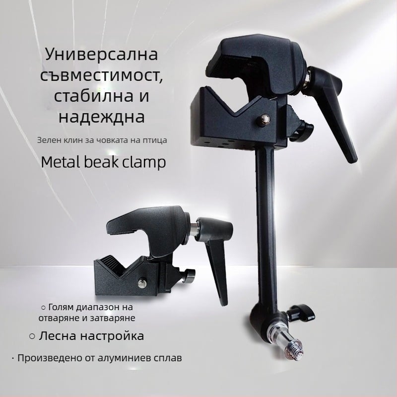 Монопод с алуминиева сплав конструкция, носимост 6–10 кг, тегло 500–1000 г, модел Sy-yzq