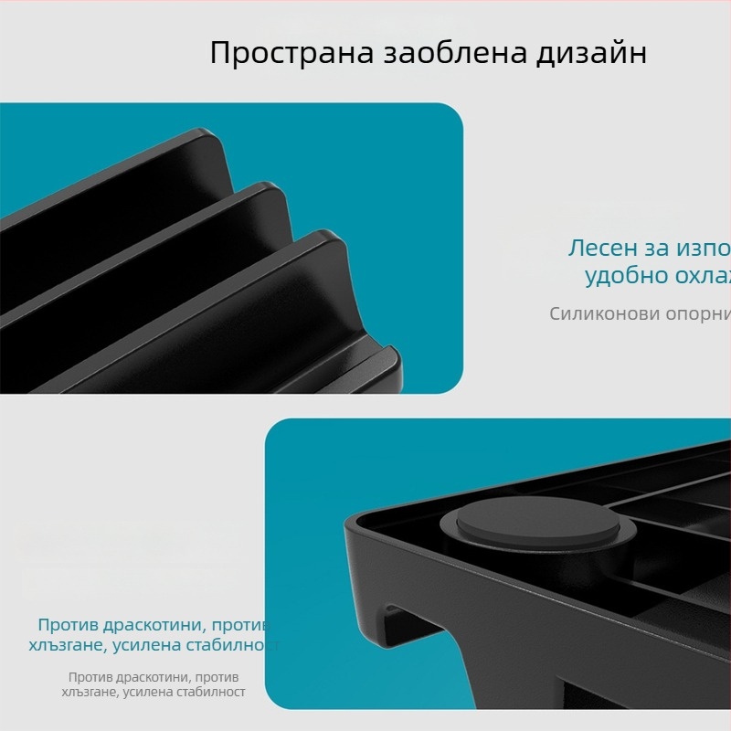 Maijihong KM23 стойка за лаптоп за бюро – пластмасова, тегло 210 g, съвместима с MacBook, Huawei, HP и Dell