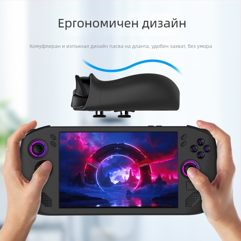 Силиконов предпазен калъф за Lenovo Legion Go S, горещо пресована изработка, тегло 90 г