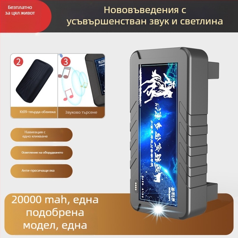 TYNY065 GPS локатор за големи животни, 4G проследяване, точност 3 m, аларми: прекъсване на захранването, мобилна аларма, аларма за ограда, слънчево зареждане