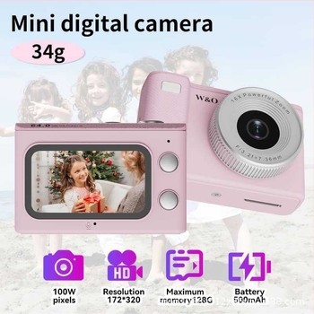 Детска камера Q15 с HD видео, 1,45-инчов LCD, 8MB RAM + 4MB ROM, до 128GB памет, от W&0