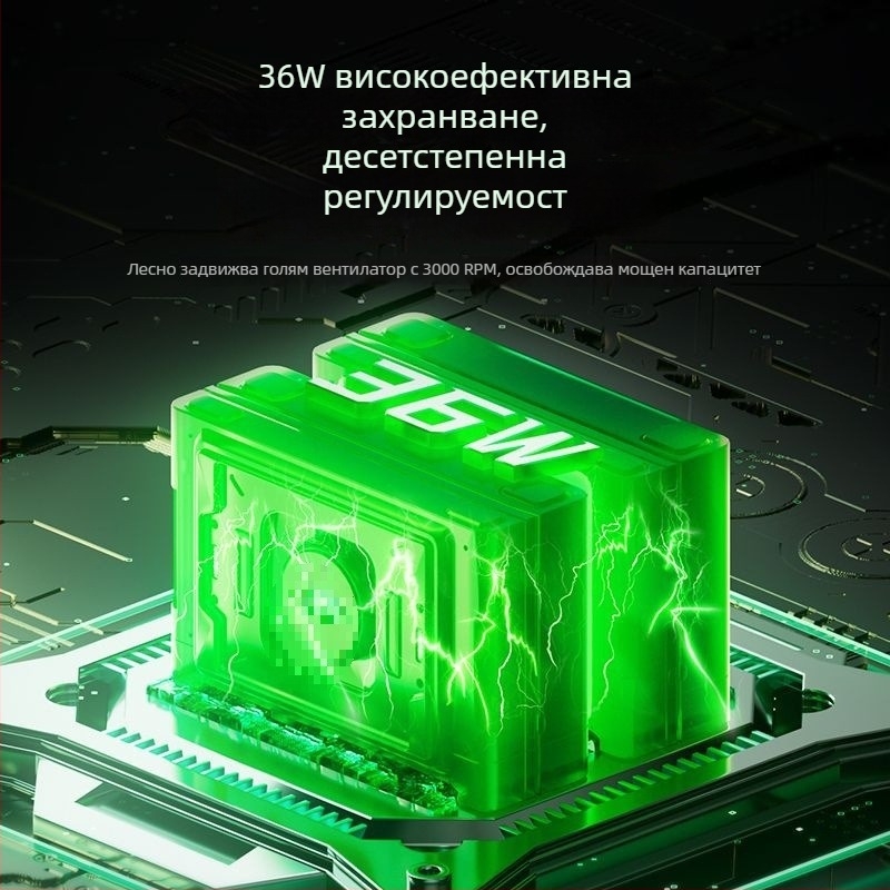 Охладител за лаптоп с въздушно охлаждане и безшумен вентилатор – стойка за гейминг лаптопи