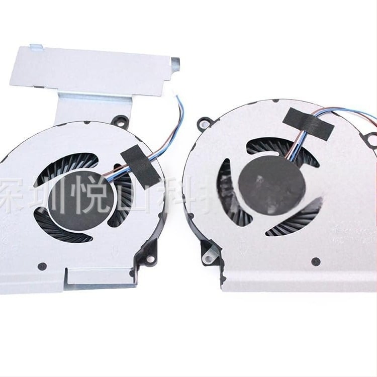 Вентилатор за охлаждане KEITE 15-DC за лаптоп, за CPU; съвместим с HP OMEN 15-dc/15t-dc/15-DC