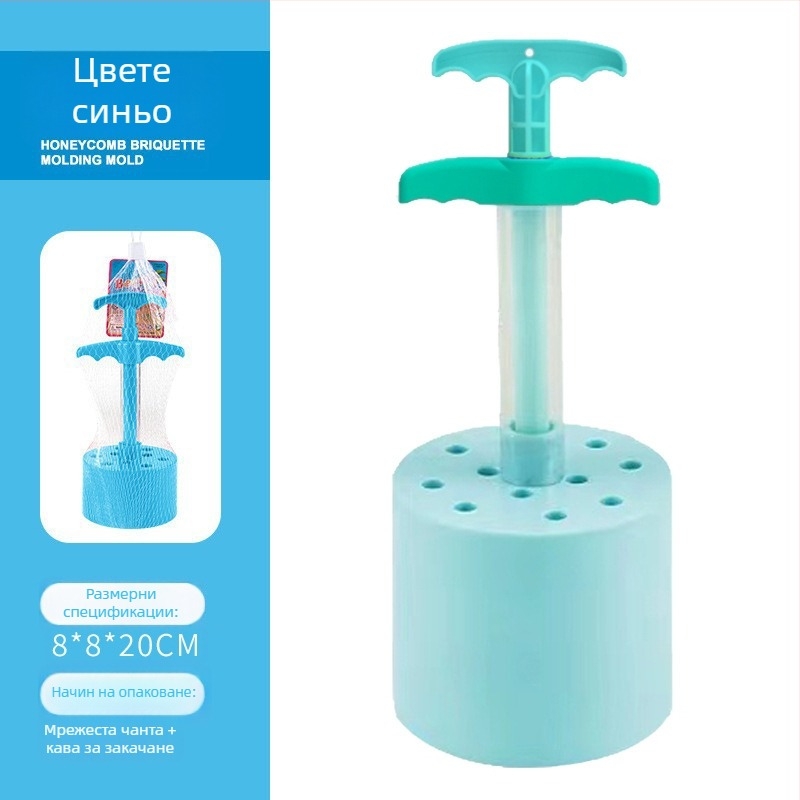 Пластмасов инструмент за игра в сняг за деца — клип за снежни топки, форма за снежен човек, външна игра със сняг, възраст 4–6 г, опаковка с мрежеста торба