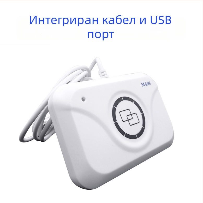 Безконтактен четец за карти RF-EYE-U010 – марка Sencan, съвместим с S50 1K и S70 4K, честота 13,56 MHz, разстояние на сензиране 3–10