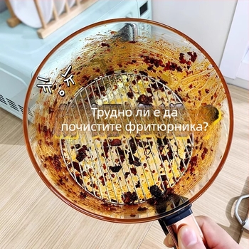 Yiwei Силиконова хартия за печене — подложка за абсорбиране на мазнини, квадратна, за фритюрник и фурна, силиконово покритие